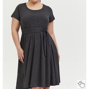 Torrid jersey Tie Front dress